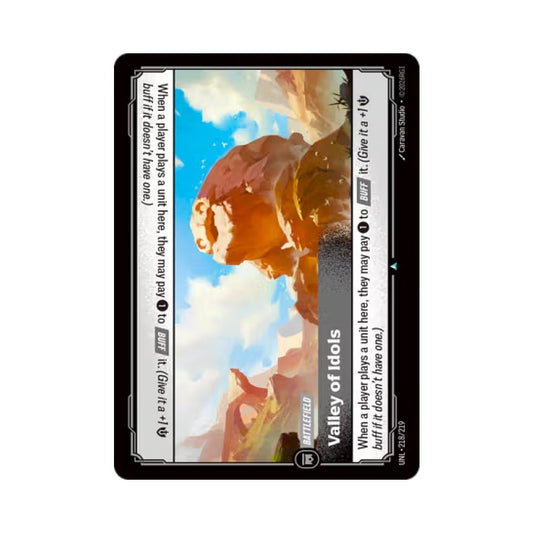 Valley of Idols (UNL - 218) - Cards Beyond