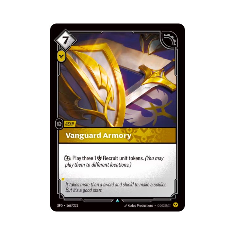 Vanguard Armory (SFD - 168) - Cards Beyond