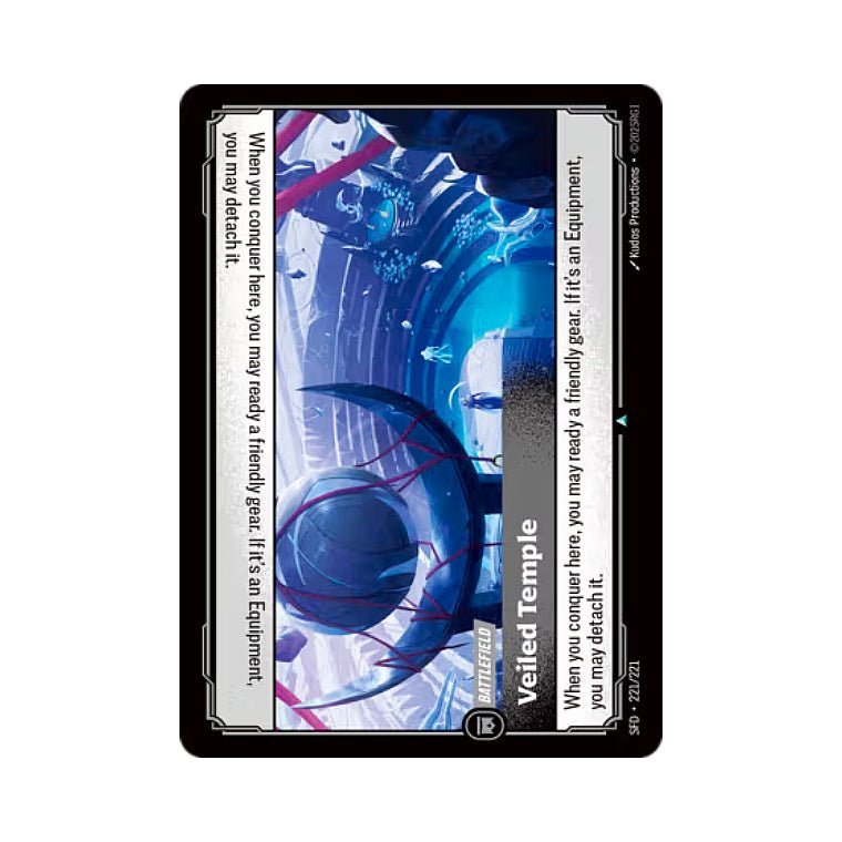 Veiled Temple (SFD - 221) - Cards Beyond
