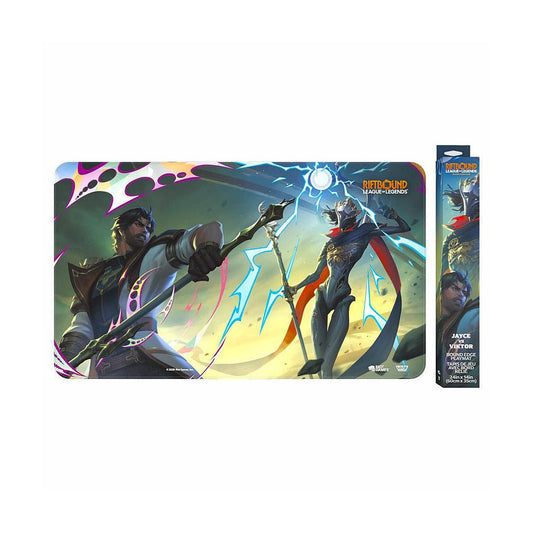 Vendetta Jayce vs Viktor Playmat - Cards Beyond