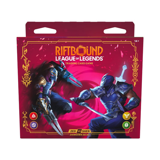 Vendetta Showdown Deck Zed vs. Shen - Cards Beyond