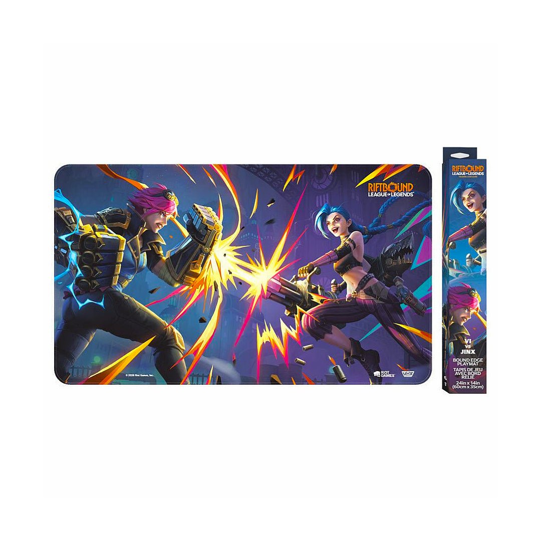 Vendetta Vi vs Jinx Playmat - Cards Beyond