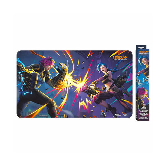 Vendetta Vi vs Jinx Playmat - Cards Beyond