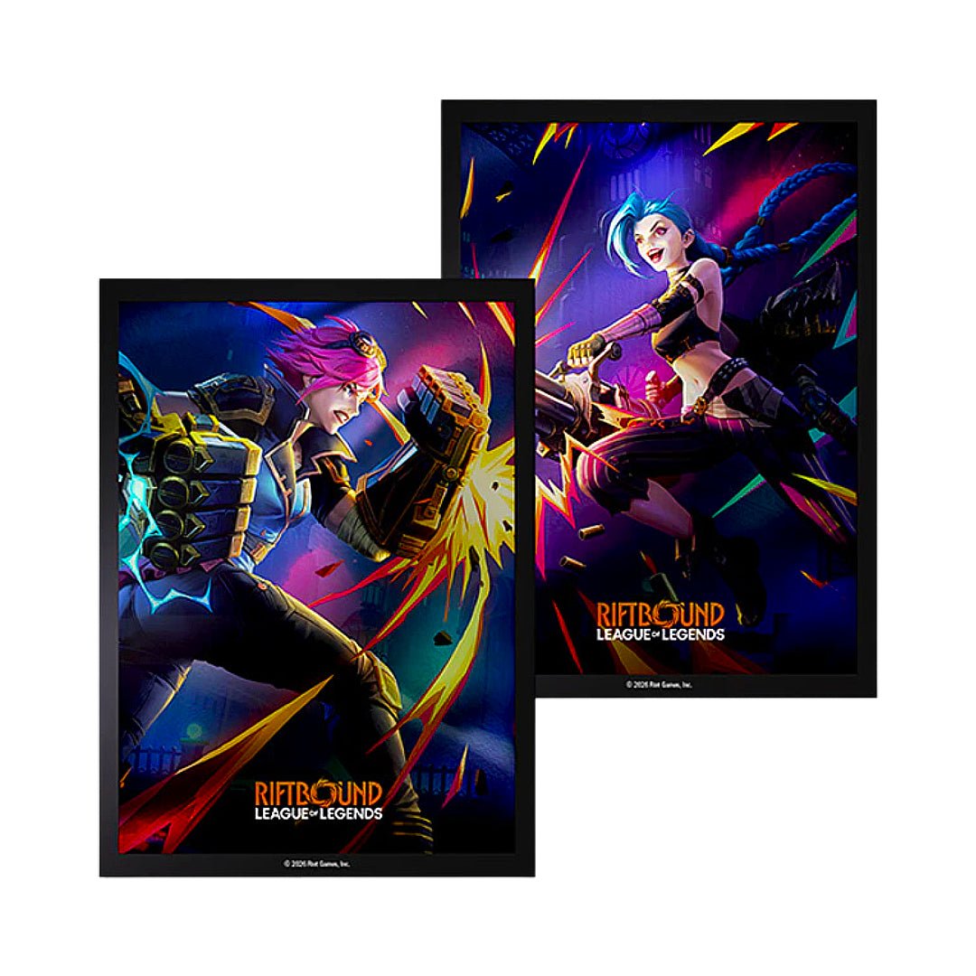 Vendetta Vi vs Jinx Sleeves - Cards Beyond