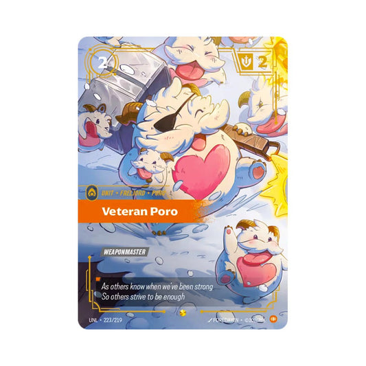 Veteran Poro (UNL - 223) - Cards Beyond