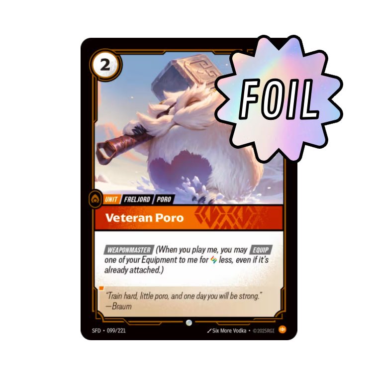 Veteran Poro (SFD - 099) - Cards Beyond