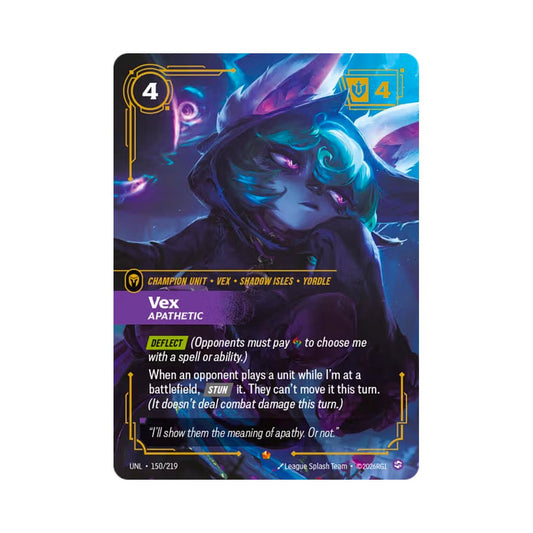 Vex - Apathetic (UNL - 150) - Cards Beyond