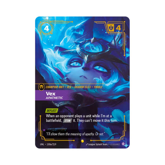Vex - Apathetic (UNL - 150a) - Cards Beyond