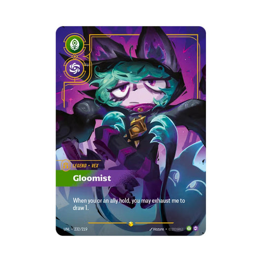 Vex - Gloomist (UNL - 232) - Cards Beyond