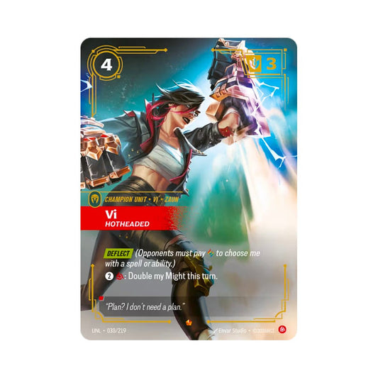 Vi - Hotheaded (UNL - 030) - Cards Beyond
