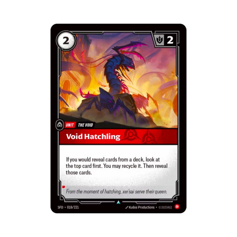 Void Hatchling (SFD - 018) - Cards Beyond