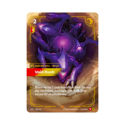 Void Rush (SFD - 188) - Cards Beyond