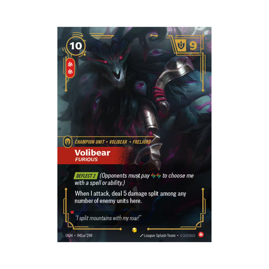 Volibear - Furious (OGN-041a)