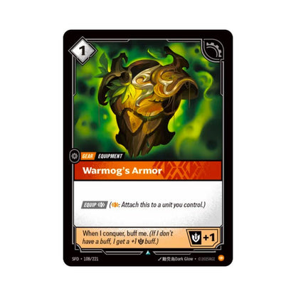 Warmog's Armor (SFD - 108) - Cards Beyond