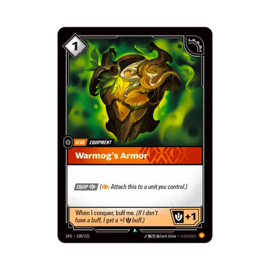 Warmog's Armor (SFD - 108) - Cards Beyond