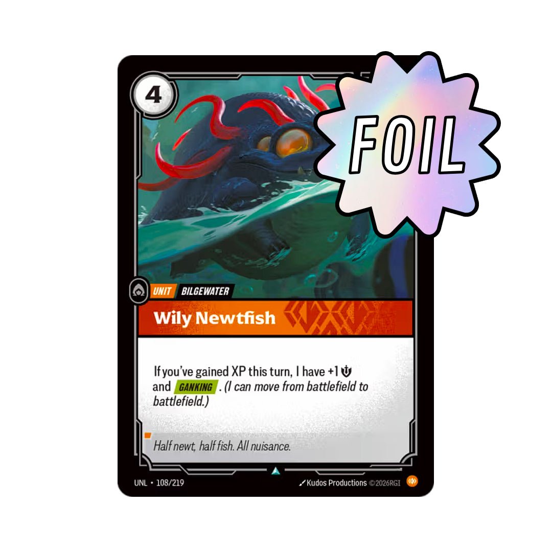 Wily Newtfish (UNL - 108) - Cards Beyond