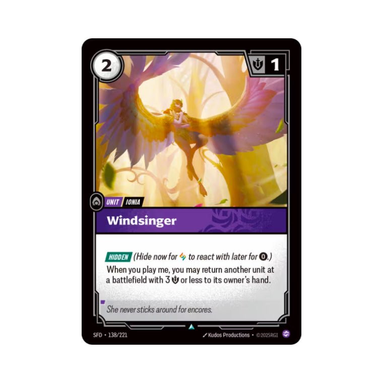 Windsinger (SFD - 138) - Cards Beyond