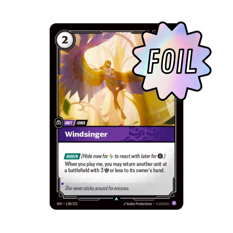 Windsinger (SFD - 138) - Cards Beyond