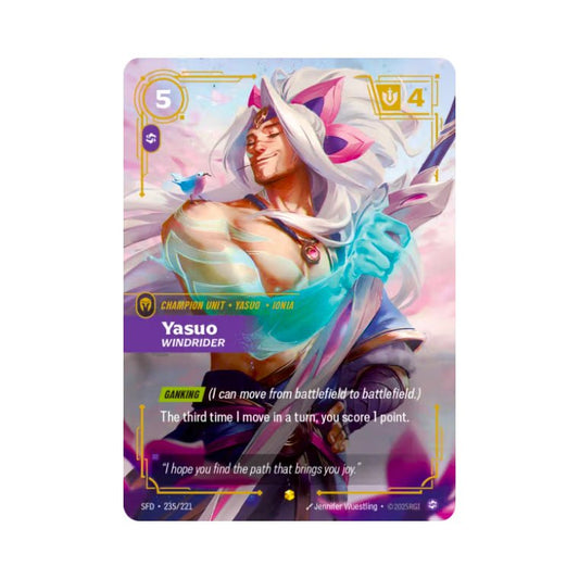 Yasuo - Windrider (SFD - 235) - Cards Beyond