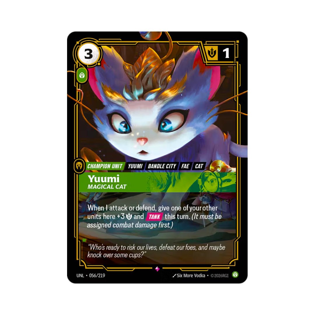 Yuumi - Magical Cat (UNL - 056) - Cards Beyond