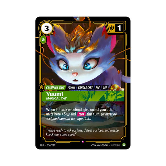 Yuumi - Magical Cat (UNL - 056) - Cards Beyond