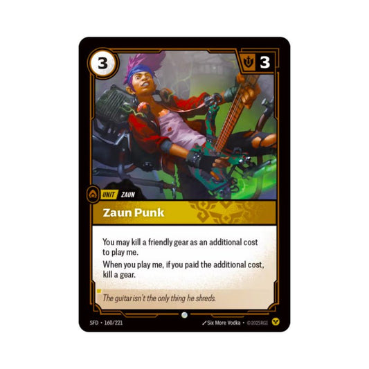 Zaun Punk (SFD - 160) - Cards Beyond