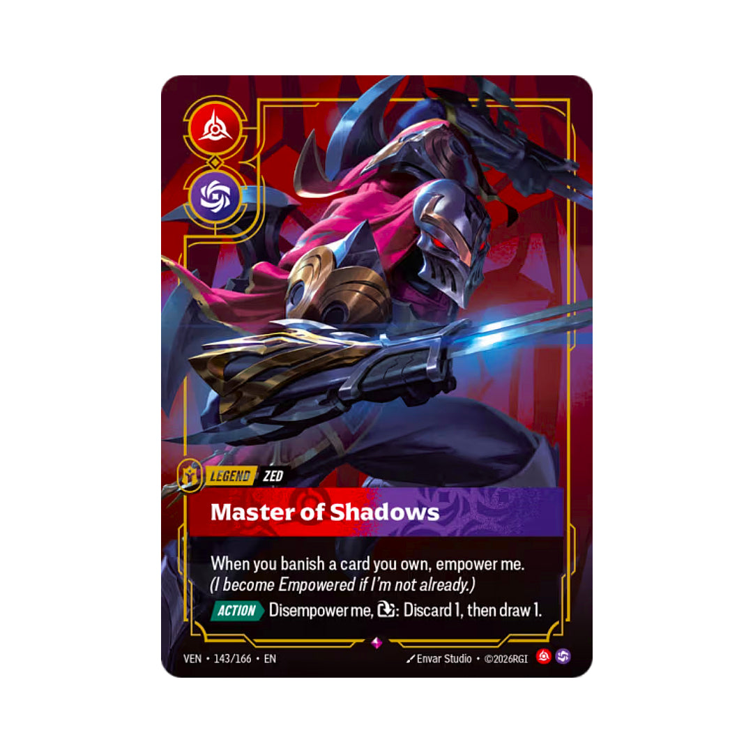 Zed - Master of Shadows (VEN-143)