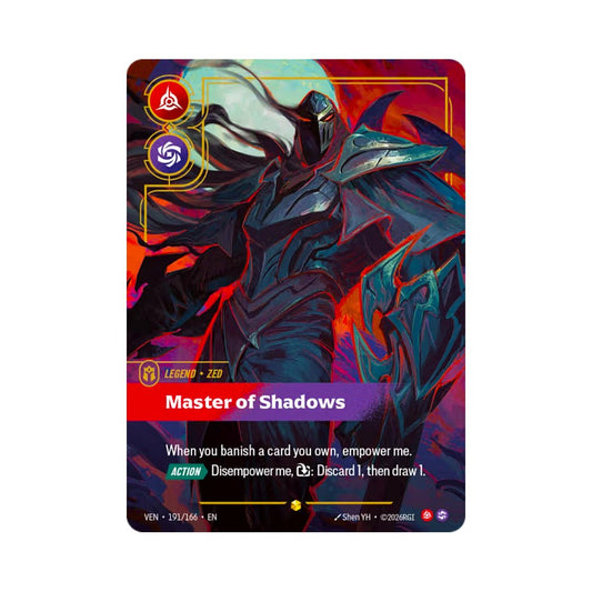 Zed - Master of Shadows (VEN-191) - Cards Beyond