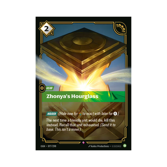 Zhonya's Hourglass (OGN-077)