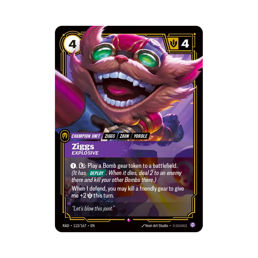 Ziggs - Explosive (RAD-112)